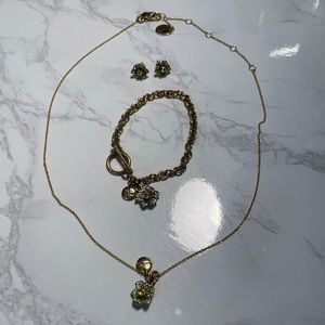 AUTHENTIC Juicy Couture Blue/Green Flower Set